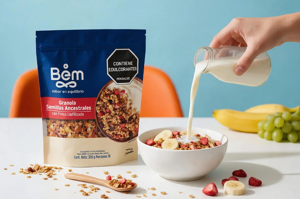 Granola con semillas ancestrales Bem