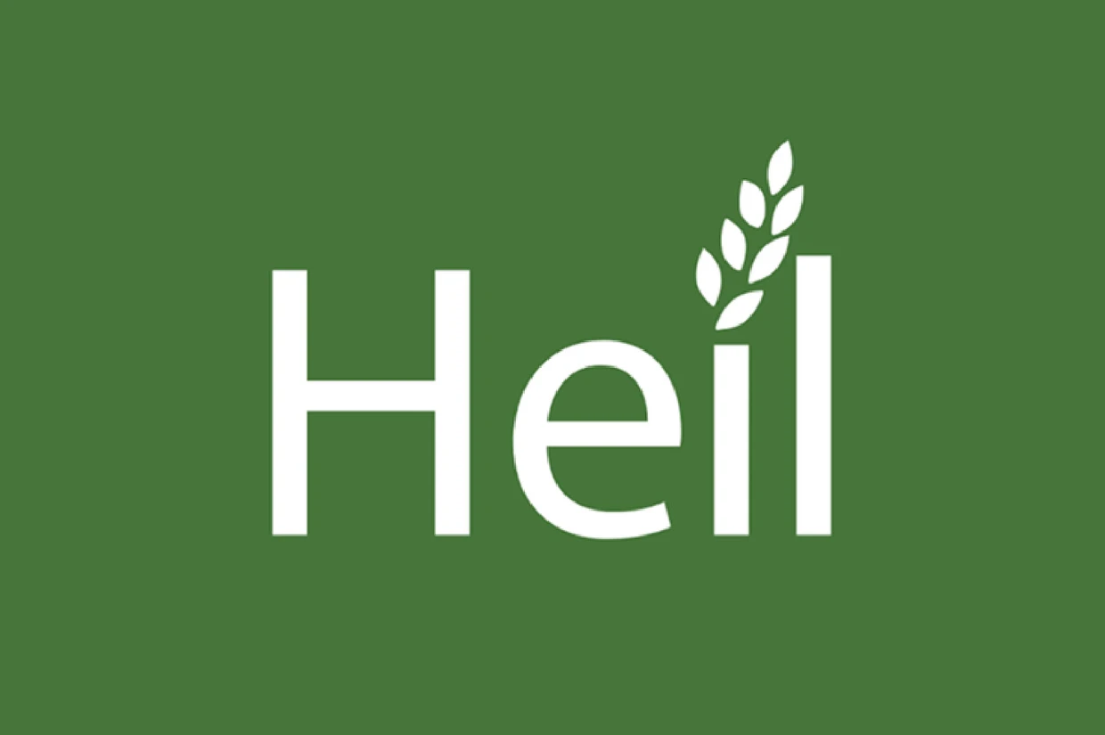 Identidad y logo anterior de Heil